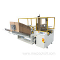 horizontal carton erector machine for carton side seal